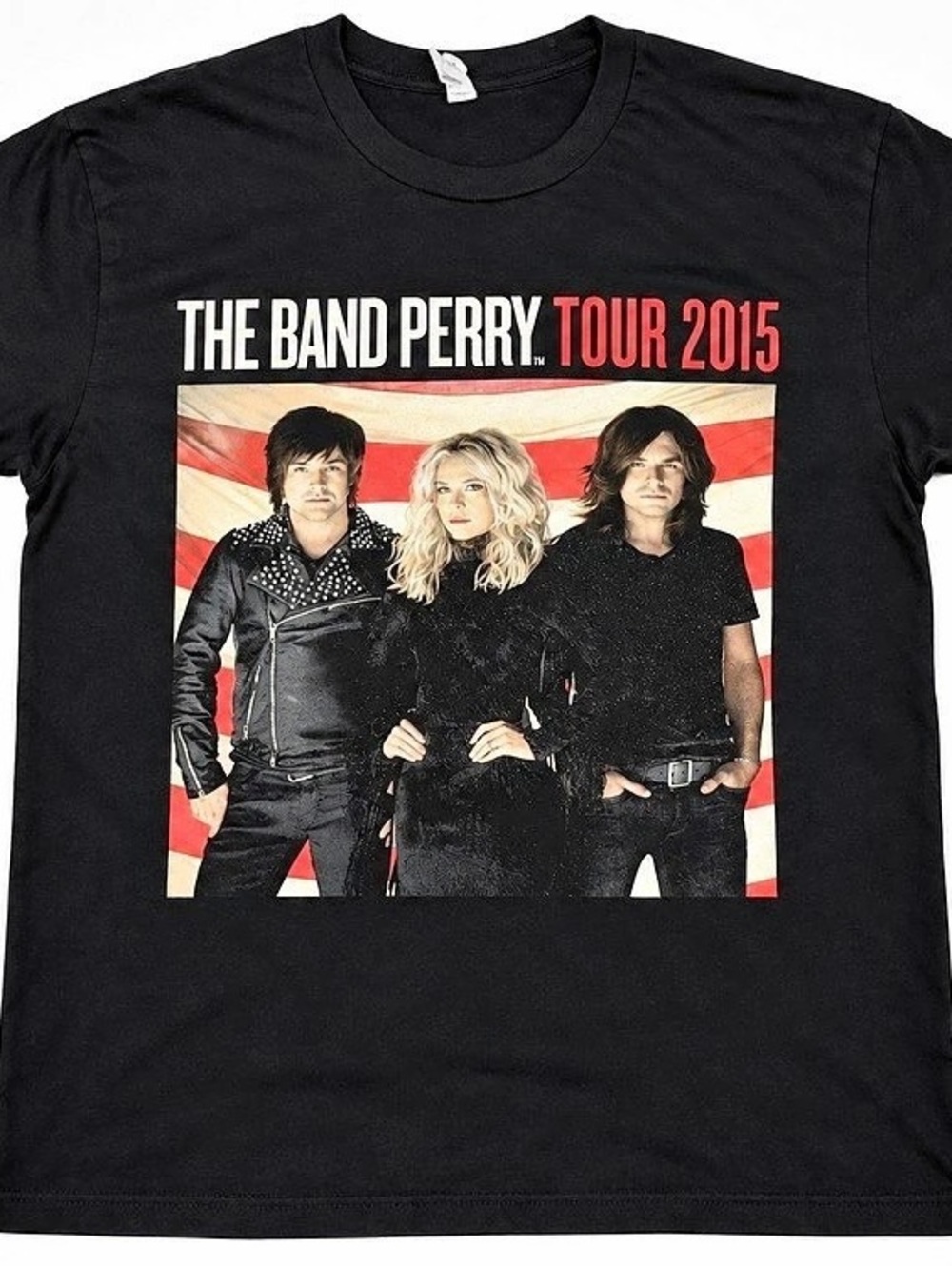 The Band Perry Tour 2015 Black Concert T-Shirt Size M